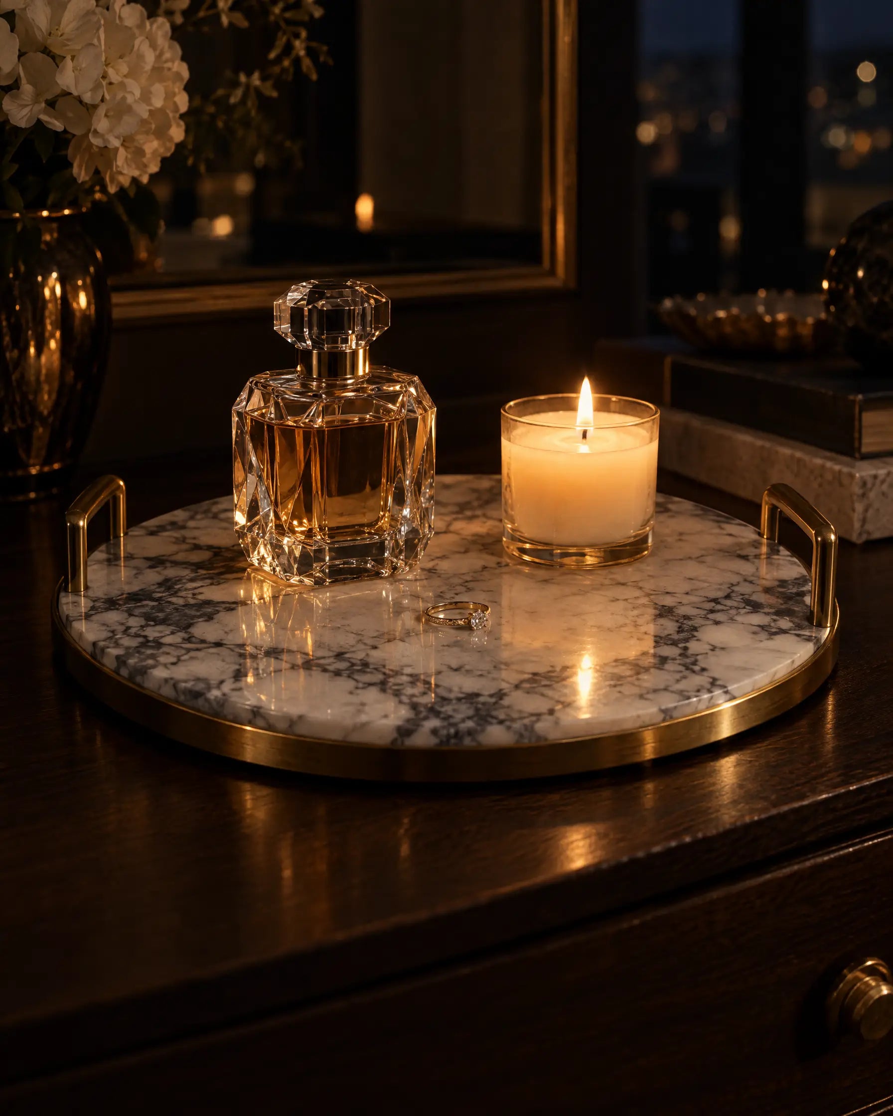 The Arabescato Tray