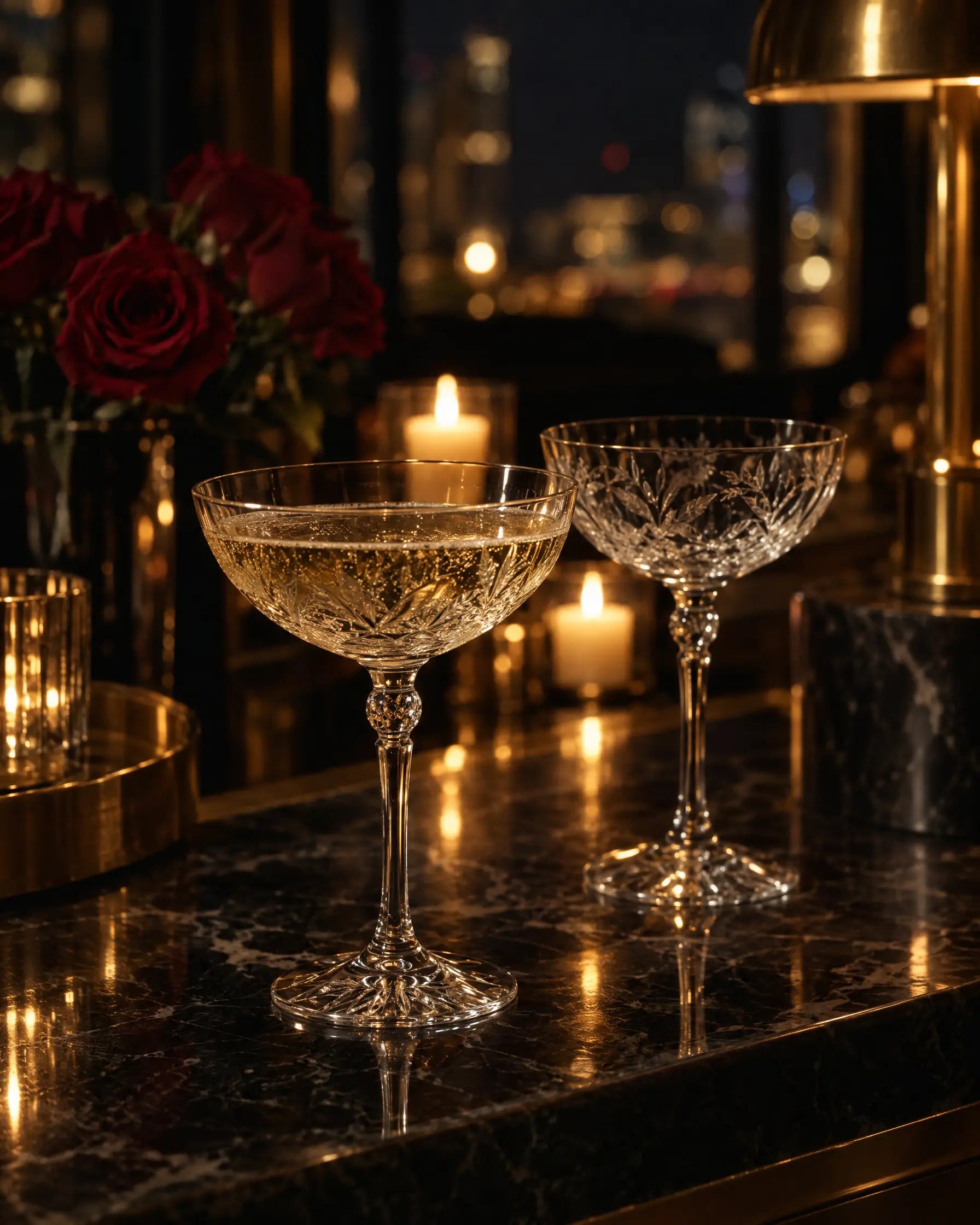 Riviera Coupe Glasses, Set of 2
